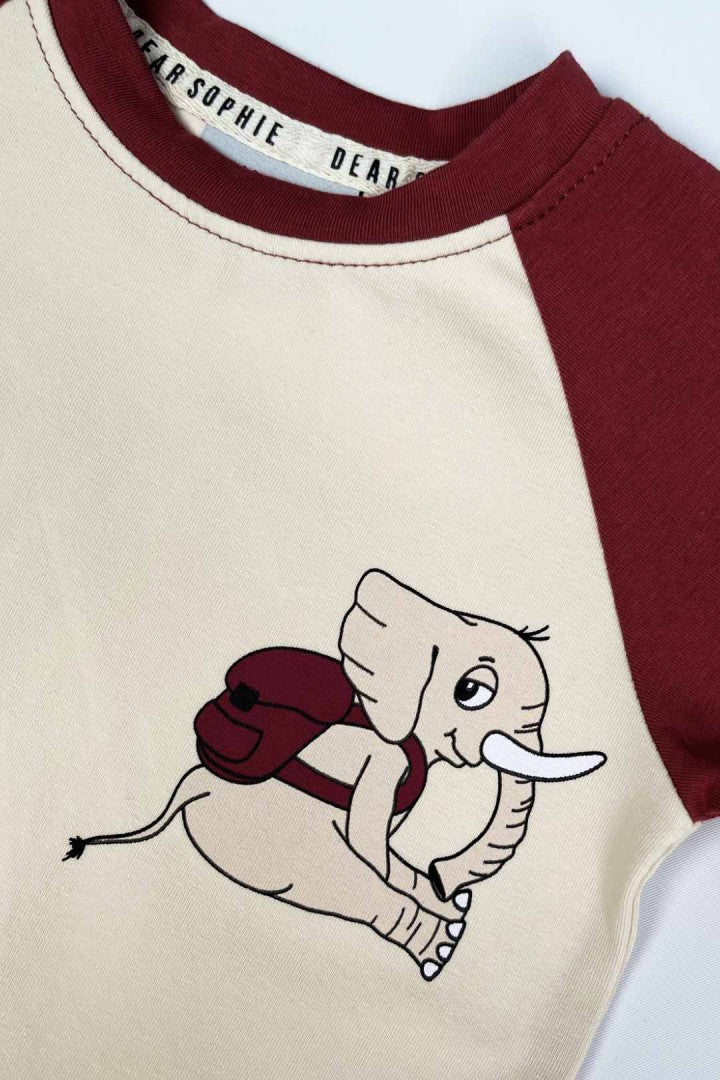Longsleeve dziecięcy Słonik – ujęcie 3