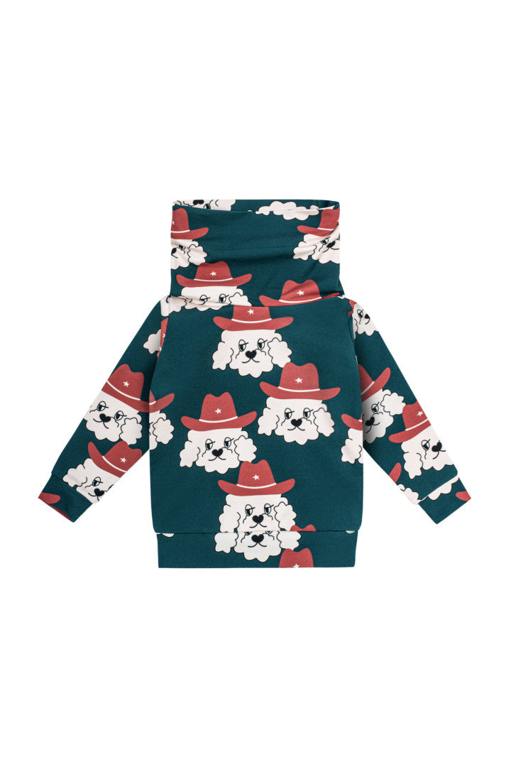 Bluza dziecięca z kominem Szeryf Zielony – DEAR SOPHIE