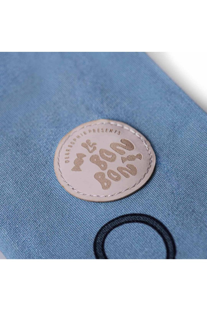 Bluza z kapturem na zamek dziecięca Wąs Niebieski – ujęcie 3