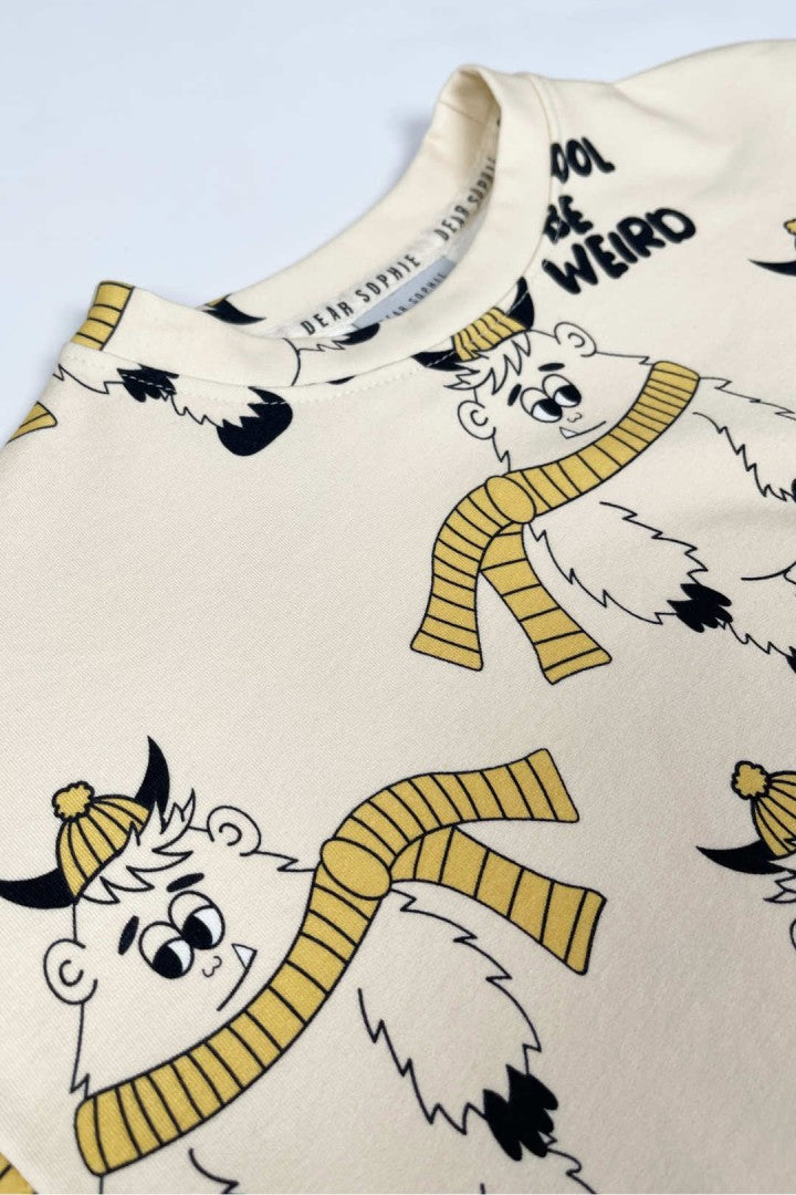 Bluza dresowa dziecięca Yeti Jasny – ujęcie 6